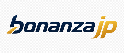 Logo bonanzajp berwarna merah dan hitam